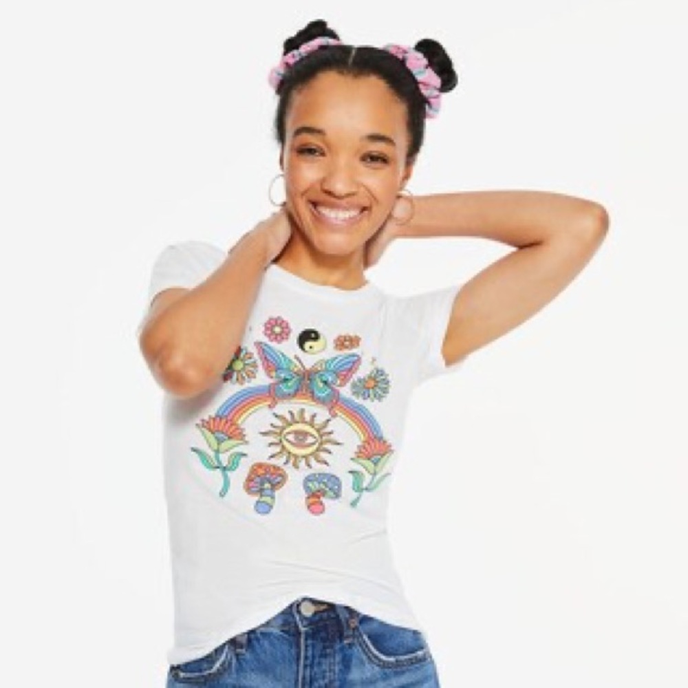 Free State White Graphic T-Shirt